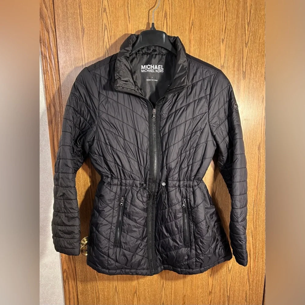 Michael Kors Quilted Puffer Coat - Picture 1 of 7